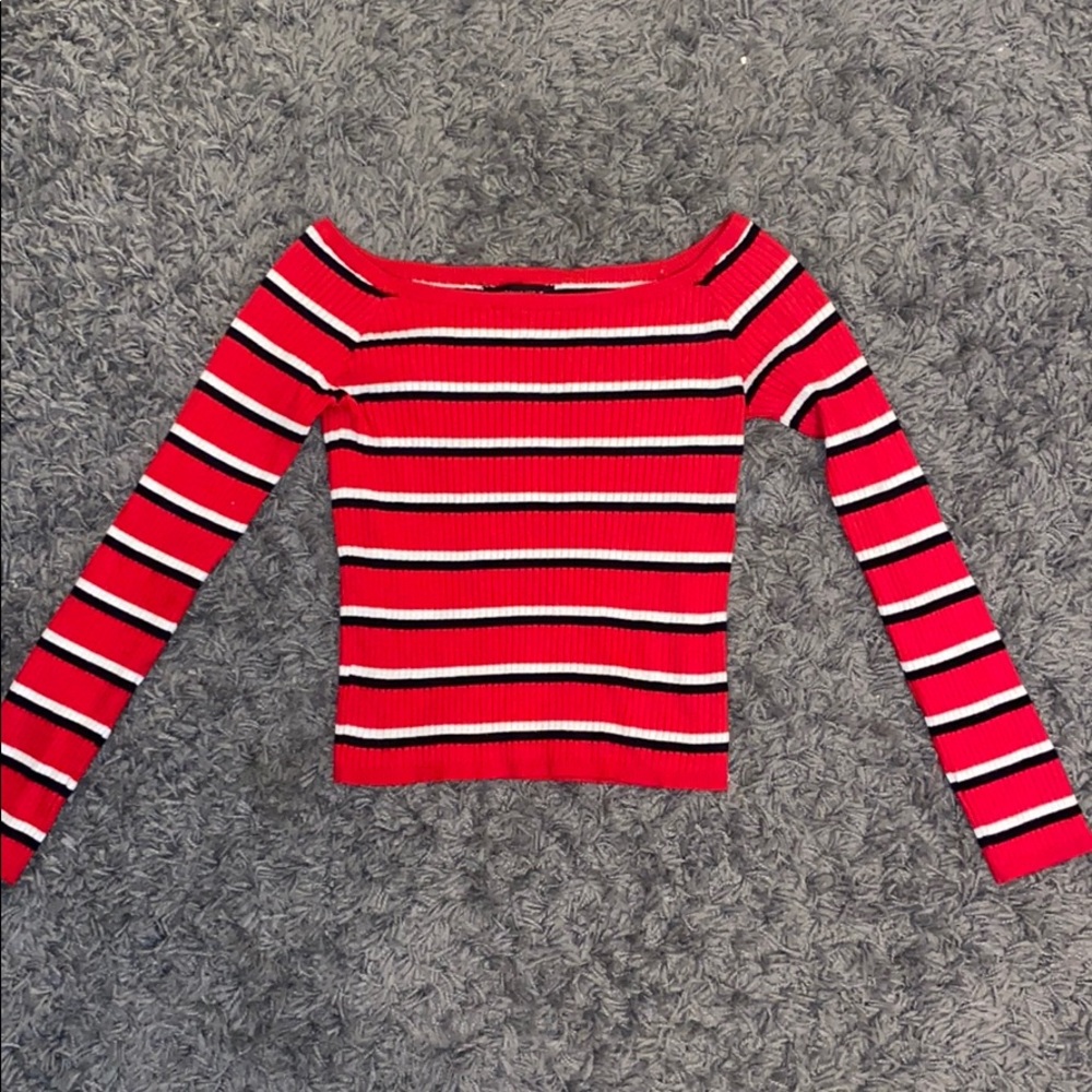 Kendall & Kylie off the shoulder sweater